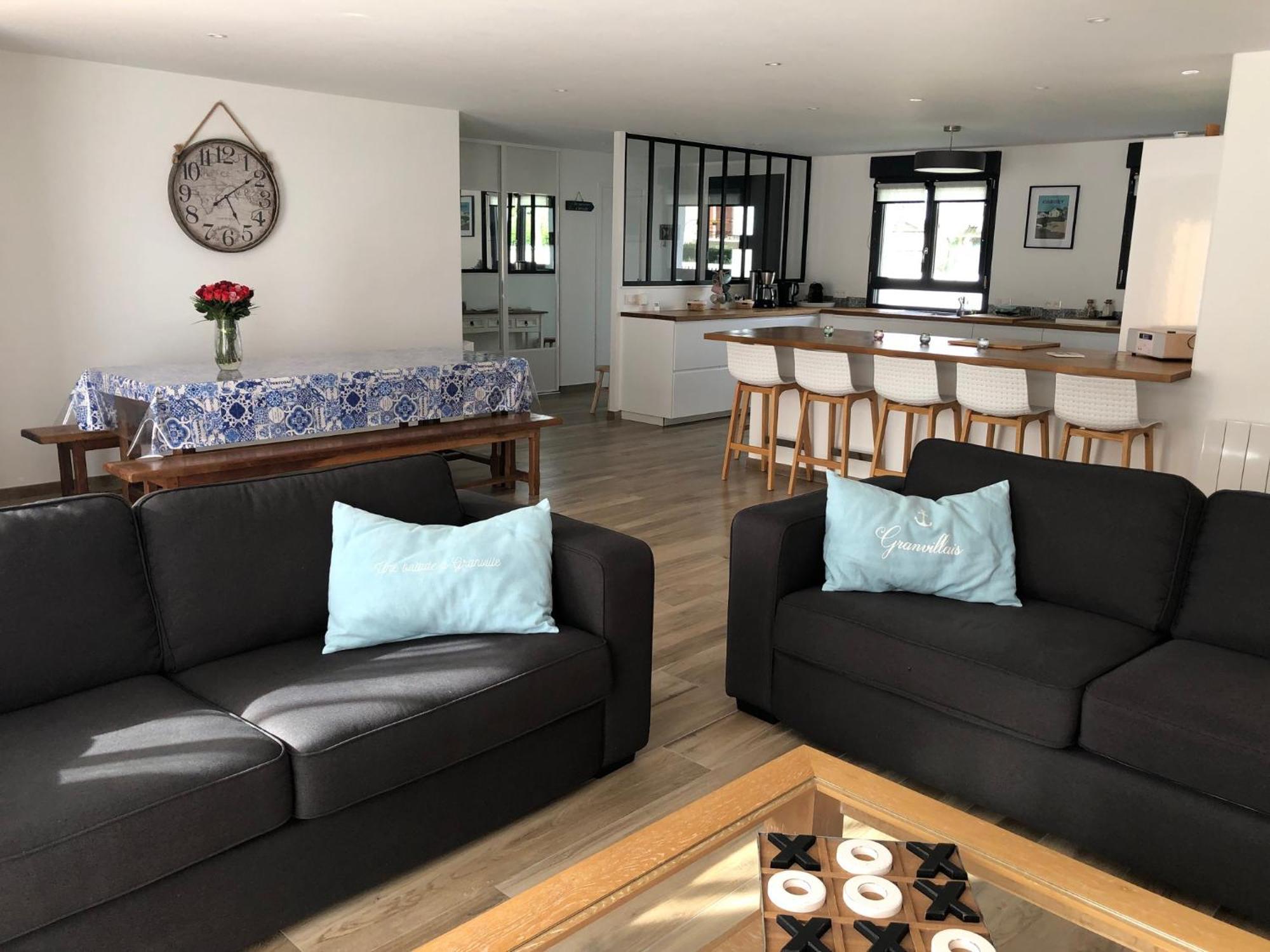 Maison Proximite Golf Et Plage De Breville Sur Mer Exterior foto