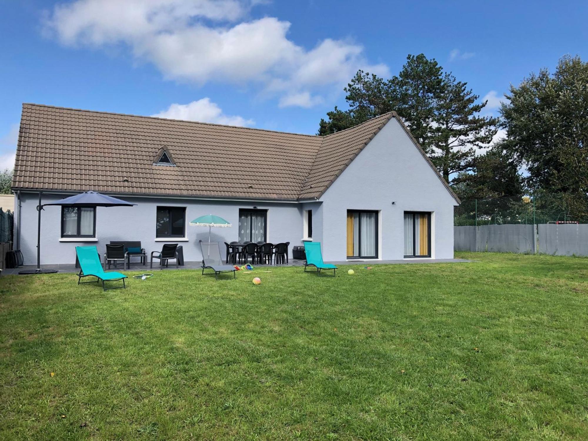 Maison Proximite Golf Et Plage De Breville Sur Mer Exterior foto